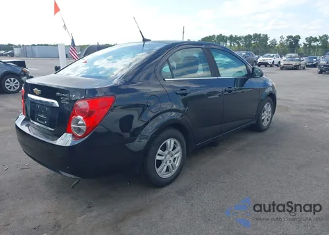 2014 Chevrolet Sonic Lt Auto из США, поврежденный, VIN 1G1JC5SH7E4137635